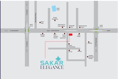 Project Image of 507.2 - 648.85 Sq.ft 2 BHK Apartment for buy in Shree Sakar Elegance