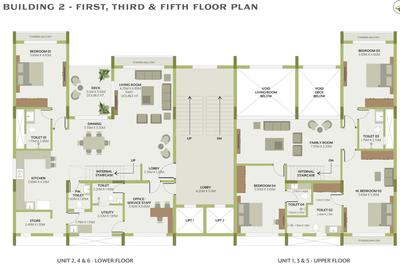 Project Image of 2584.74 - 3308.61 Sq.ft 4 BHK Apartment for buy in Alembic The Gardens