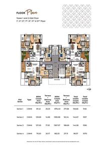 Project Image of 1069.61 - 1557.21 Sq.ft 2 BHK Apartment for buy in Spectrum Vertillas
