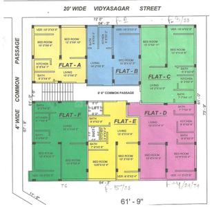 Project Image of 600.0 - 810.0 Sq.ft 1 BHK Apartment for buy in Vibgyor Subham