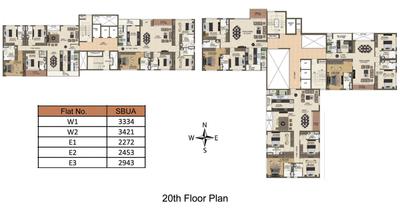 Project Image of 2168.0 - 6200.0 Sq.ft 3 BHK Apartment for buy in Altius