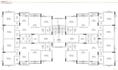Project Image of 1020.96 - 1125.37 Sq.ft 3 BHK Apartment for buy in Shree Heights