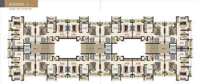 Project Image of 333.9 - 521.51 Sq.ft 1 BHK Apartment for buy in Buildcon Royal Palm Building 1 And Building 3