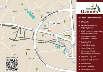 Trayee Green Woods Location Plan 1