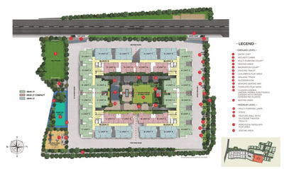 Project Image of 539.0 - 795.0 Sq.ft 2 BHK Apartment for buy in TVS Emerald Atrium At Green Acres