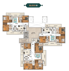 Project Image of 2585.0 - 3755.0 Sq.ft 3 BHK Apartment for buy in Real The Altair