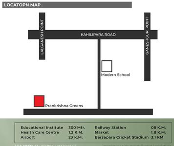 Prankrishna Green Location Plan 1