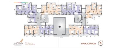 Project Image of 0.0 - 653.05 Sq.ft 2 BHK Apartment for buy in Swastik Avighna
