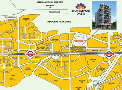 Geo Bhaveshwar Oasis Location Plan 1