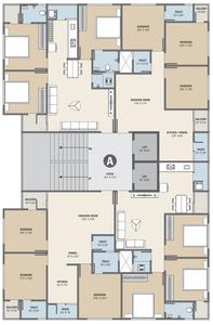 Project Image of 641.96 - 722.8 Sq.ft 3 BHK Apartment for buy in Shiv Shivanta Sky