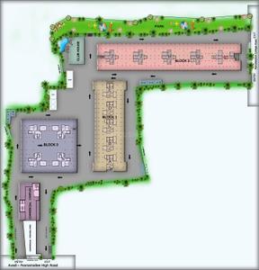 Project Image of 1372.0 - 1426.0 Sq.ft 3 BHK Apartment for buy in OM Shakthy Santha Towers Phase III