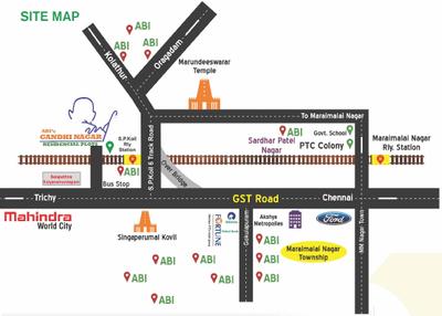 Project Image of 1350.0 - 3026.0 Sq.ft Residential Plot Plot for buy in ABI Gandhi Nagar