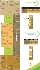 Project Image of 1831.0 - 1845.0 Sq.ft 3 BHK Apartment for buy in Aspirations Crescent
