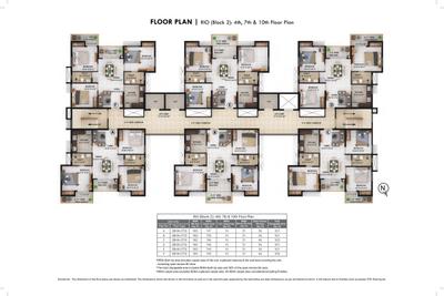 Project Image of 903.0 - 1130.0 Sq.ft 3 BHK Apartment for buy in Merlin Lakescape Phase II
