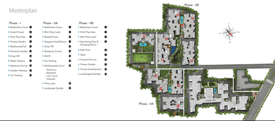 Project Image of 1150 Sq.ft 3 BHK Apartment / Flat for sale in Rajarhat for Rs. 11000000