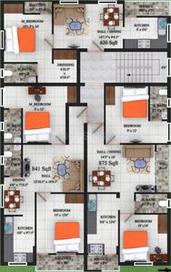 Project Image of 620.0 - 875.0 Sq.ft 1 BHK Apartment for buy in Pranav Casa Grand