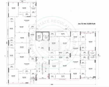 Project Image of 986.94 - 1101.47 Sq.ft 3 BHK Apartment for buy in Shiv Shubh City 56