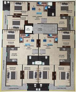 Project Image of 540.0 - 1500.0 Sq.ft 2 BHK Builder Floor for buy in Mittal God Gift Affordable Home