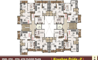 Project Image of 502.0 - 855.0 Sq.ft 1 BHK Apartment for buy in Krushna Pride 2