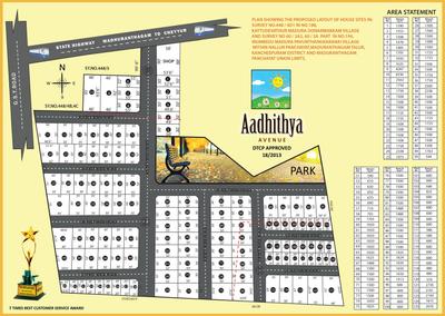 Project Image of 544.0 - 4336.0 Sq.ft Residential Plot Plot for buy in ABI Aadhithya Aveune