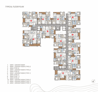 Project Image of 1676.05 - 2910.67 Sq.ft 3 BHK Penthouse for buy in Kanoi Prithvy Samsara