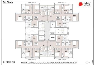 Project Image of 1656 Sq.ft 3 BHK Apartment / Flat for sale in Baner for Rs. 16000000