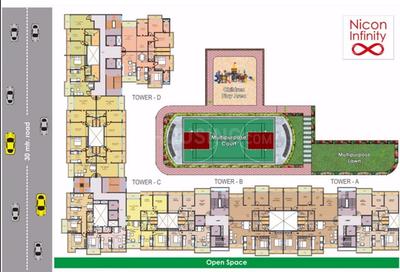 Project Image of 572.32 - 756.0 Sq.ft 2 BHK Apartment for buy in Nicon Infinity Phase 2