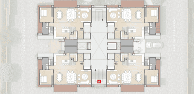 Project Image of 2458.05 - 2739.52 Sq.ft 5 BHK Apartment for buy in Viviana Westin 2