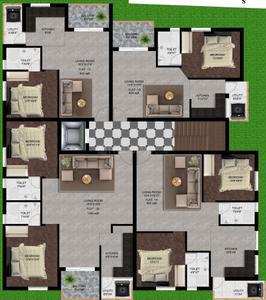 Project Image of 645.0 - 1060.0 Sq.ft 1 BHK Apartment for buy in Aura Mullai