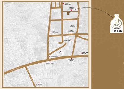 Project Image of 632.7 - 634.86 Sq.ft 2 BHK Apartment for buy in Tameer Dayaar