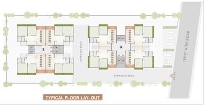 Project Image of 706.11 - 717.31 Sq.ft 2 BHK Apartment for buy in Saanvi Sharnam 56