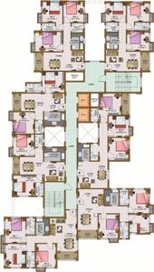 Project Image of 983.0 - 1349.0 Sq.ft 2 BHK Apartment for buy in Star Green Tower