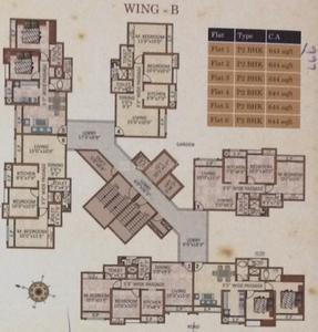 Project Image of 591 Sq.ft 2 BHK Apartment / Flat for sale in Hiranandani Estate for Rs. 9500000