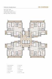 Project Image of 0.0 - 2530.0 Sq.ft 4 BHK Apartment for buy in SS Camasa