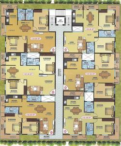 Project Image of 1107.0 - 1161.0 Sq.ft 2 BHK Apartment for buy in Star Gold Niveshana Highfield