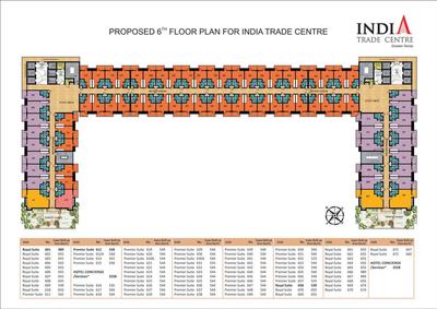 Project Image of 550.0 - 650.0 Sq.ft 1 BHK Apartment for buy in Omaxe India Trade Centre