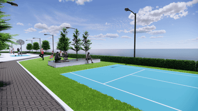G Square Atlantis Badminton Court 1