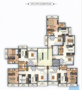 Project Image of 221.09 - 659.0 Sq.ft 1 RK Apartment for buy in Om Bhagwati