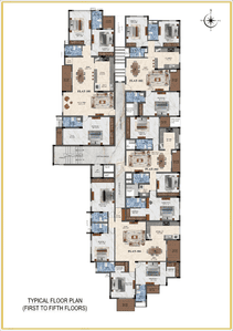 Project Image of 1146.0 - 1599.0 Sq.ft 3 BHK Apartment for buy in KG Rosetta