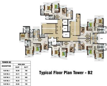 Project Image of 780 Sq.ft 2 BHK Apartment / Flat for sale in Goregaon East for Rs. 28350000