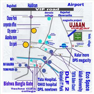 Ujaan Nagar Location Plan 2
