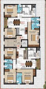 Project Image of 1331.0 - 1348.0 Sq.ft 3 BHK Apartment for buy in Luxe Flats