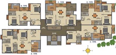 Project Image of 1105.0 - 1459.0 Sq.ft 2 BHK Apartment for buy in Kirthika Vaanavil