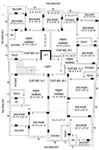 Project Image of 680.0 - 1065.0 Sq.ft 2 BHK Apartment for buy in Naskar Sadhanalay