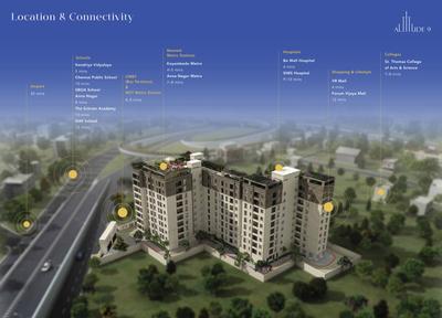 Project Image of 1065.0 - 1281.0 Sq.ft 3 BHK Apartment for buy in Altitude 9