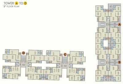 Project Image of 351.23 - 731.0 Sq.ft 1 BHK Apartment for buy in Koriya Kishan Ambrosia