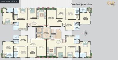 Project Image of 1825.0 - 2210.0 Sq.ft 3 BHK Apartment for buy in Raghuvir Shrungar Residency