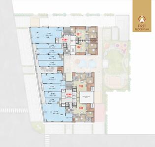 Project Image of 2925.0 - 3843.0 Sq.ft 3 BHK Apartment for buy in Hilltown The Overa