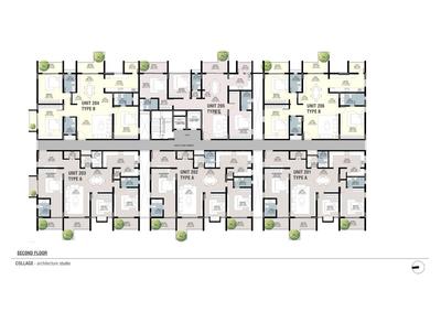 Affinity Jahnavi Brindavan Jahnavi Brindavan Cluster Plan for 2nd Floor 1