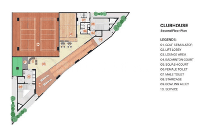 Project Image of 4405.0 - 5610.0 Sq.ft 3 BHK Apartment for buy in Elan By Meenakshi